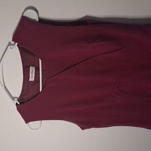 Purple dress Calvin Klein